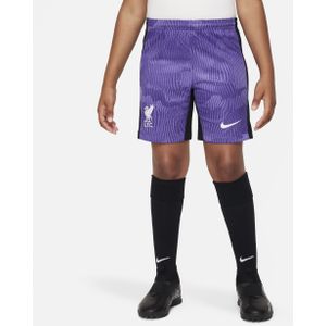 Liverpool FC 2023/24 Stadium Derde Nike Dri-FIT voetbalshorts voor kids - Paars