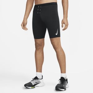 Nike Dri-FIT ADV AeroSwift Halflange racingtights voor heren - Zwart