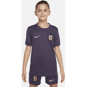 Engeland (vrouwenelftal) 2024/25 Stadium Uit Nike Dri-FIT replicavoetbalshirt voor kids - Paars