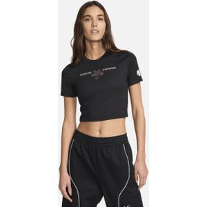 Nike Sportswear T-shirt met korte mouwen voor dames - Zwart