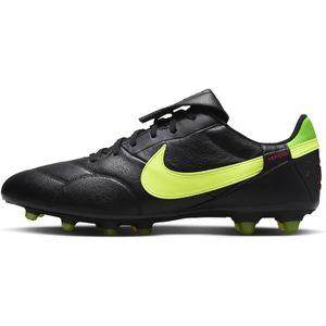 NikePremier 3 low-top voetbalschoenen (stevige ondergronden) - Zwart