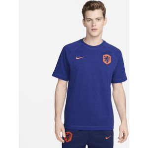 Nederland Travel Nike voetbaltop met korte mouwen - Blauw