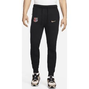 FC Barcelona Tech Fleece Nike voetbaljoggingbroek voor heren - Zwart