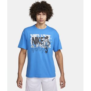 Nike Max90 basketbalshirt voor heren - Blauw