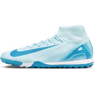 Nike Mercurial Superfly 10 Academy high-top voetbalschoenen (turf) - Blauw