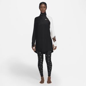 Nike Victory Aansluitende zwemlegging voor dames - Zwart