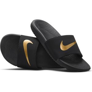 Nike Kawa Slipper kleuters/kids - Zwart