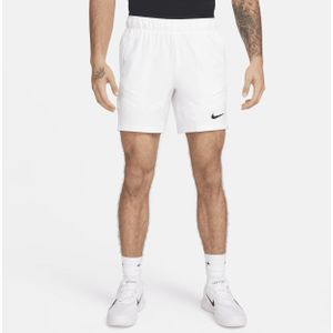 NikeCourt Advantage Dri-FIT tennisshorts voor heren (18 cm) - Groen