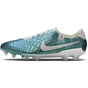 Nike Tiempo Emerald Legend 10 Elite low-top voetbalschoenen (stevige ondergronden) - Groen