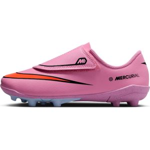 Nike Jr. Mercurial Vapor 16 Club low-top voetbalschoenen voor kleuters (meerdere ondergronden) - Roze
