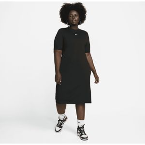 Nike Sportswear Essential Halflange jurk (Plus Size) - Zwart