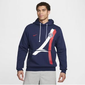 Paris Saint-Germain Standard Issue Nike Dri-FIT voetbalhoodie voor heren - Blauw