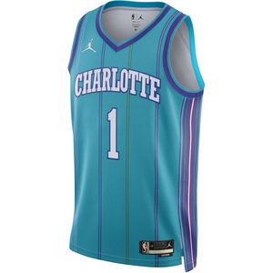 LaMelo Ball Charlotte Hornets 2023/24 Nike Dri-FIT Swingman NBA-jersey voor heren - Blauw