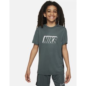 Nike Dri-FIT Academy23 voetbaltop met korte mouwen voor kids - Bruin