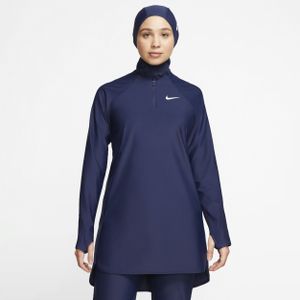 Nike Victory Zwemtuniek met volledige bedekking voor dames - Blauw