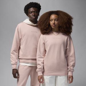 Air Jordan Wordmark sweatshirt van fleece met ronde hals voor heren - Roze