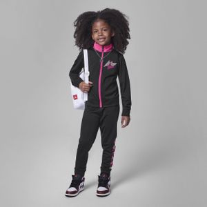 Jordan Fundamental Tricot Set Trainingspak voor kleuters - Zwart