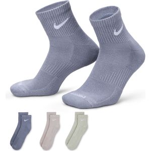 Nike Everyday Plus Cushioned Trainingsenkelsokken (3 paar) - Meerkleurig