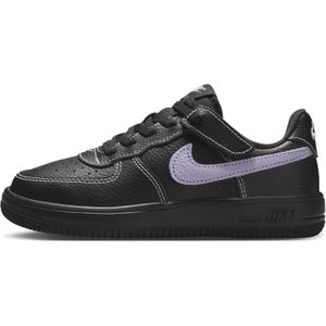Nike Force 1 Low LV8 EasyOn kleuterschoenen - Zwart