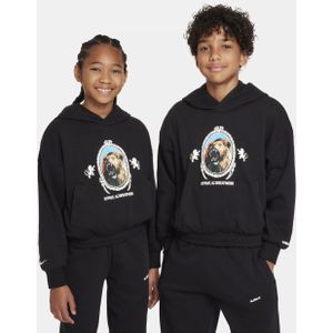 LeBron basketbalhoodie voor kids - Zwart