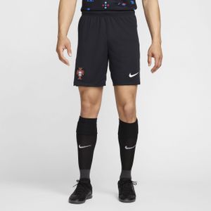 Portugal 2024 Stadium Uit Nike Dri-FIT replica-voetbalshorts voor heren - Blauw