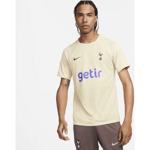 Tottenham Hotspur Strike Derde Nike Dri-FIT knit voetbaltop met korte mouwen voor heren - Bruin
