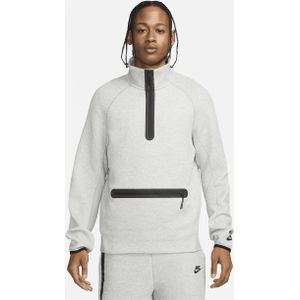 Nike Sportswear Tech Fleece sweatshirt met halflange rits voor heren - Grijs