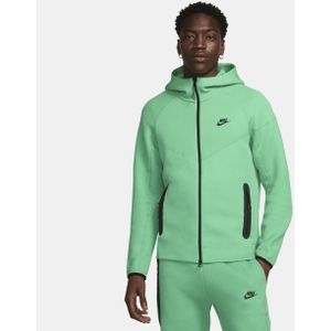 Nike Sportswear Tech Fleece Windrunner Hoodie met rits voor heren - Groen