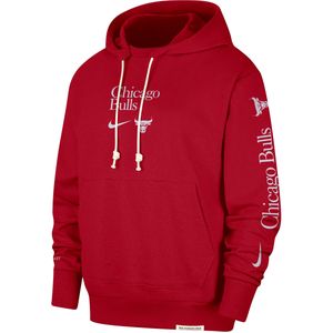 Chicago Bulls Standard Issue Courtside Nike Dri-FIT NBA-hoodie voor heren - Rood