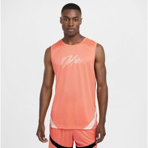 Nike Icon Dri-FIT basketbaljersey voor heren - Roze