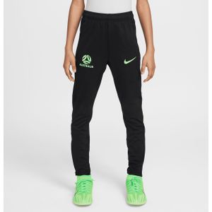 Australië Academy Pro Nike Dri-FIT knit voetbalbroek voor kids - Zwart