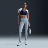 Nike One Fitted lange legging met hoge taille voor dames - Blauw