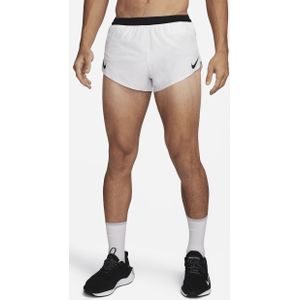 Nike AeroSwift Dri-FIT ADV hardloopshorts met binnenbroek voor heren (5 cm) - Wit