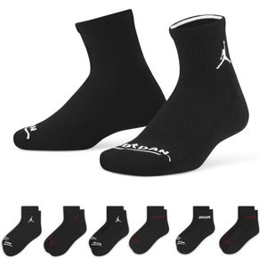 Jordan Legend enkelsokken voor kids (6 paar) - Zwart