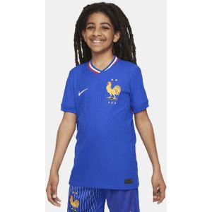 FFF (herenelftal) 2024/25 Match Thuis Nike Dri-FIT ADV authentiek voetbalshirt voor kids - Blauw