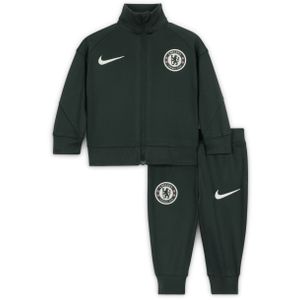Chelsea FC Strike Nike Dri-FIT knit voetbaltrainingspak voor baby's/peuters - Groen