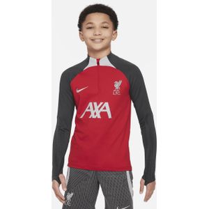 Liverpool FC Strike Nike Dri-FIT voetbaltrainingstop voor kids - Rood