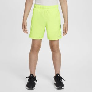 Nike Dri-FIT Challenger trainingsshorts voor jongens - Geel