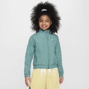 Nike Sportswear Windrunner ruim meisjesjack - Zwart
