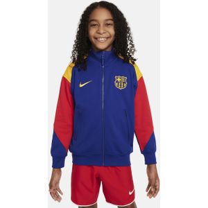 FC Barcelona Academy Pro Derde Nike Dri-FIT knit voetbaljack voor kids - Blauw
