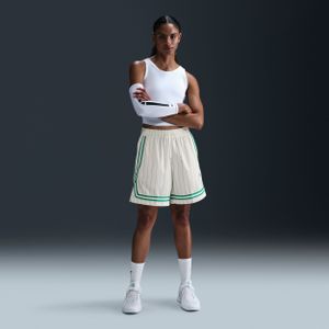 Nike Fly Crossover Basketbalshorts voor dames - Wit