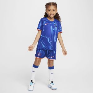 Chelsea FC 2024/25 Stadium Thuis Nike driedelig replica-voetbaltenue voor kleuters - Blauw