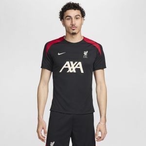 Liverpool FC Strike Nike Dri-FIT knit voetbaltop met korte mouwen voor heren - Groen