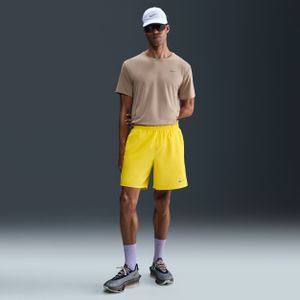 Nike Challenger Dri-FIT hardloopshorts met binnenbroek voor heren (18 cm) - Geel