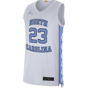 Jordan College (UNC) Limited basketbaljersey voor heren - Wit