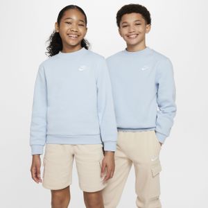 Nike Sportswear Club Fleece Sweatshirt voor kids - Wit