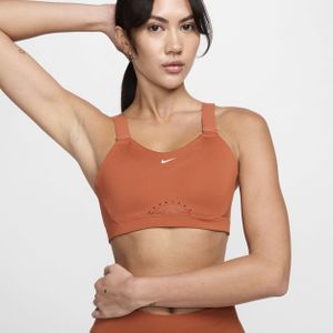 Nike Alpha Padded verstelbare sport-bh complete ondersteuning - Oranje