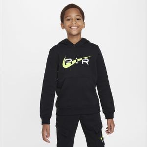 Nike Air fleecehoodie voor kids - Zwart