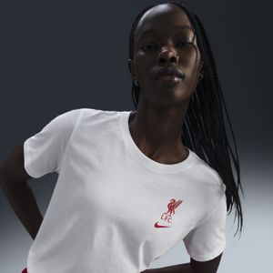 Liverpool FC Supporter Nike voetbalshirt voor dames - Wit