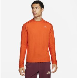 Nike Trail Dri-FIT hardlooptop met lange mouwen voor heren - Oranje